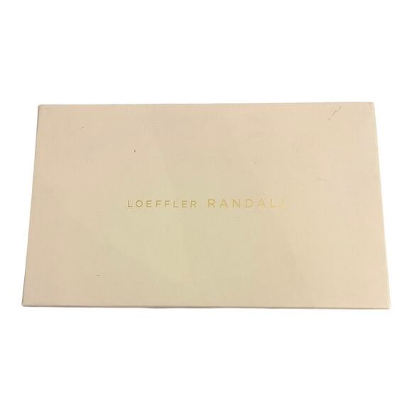 Loeffler Randall Penny Knotted Candy Rainbow Striped Mules Size 9 NWT - Picture 9 of 9